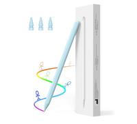 MoKo Penna Stilo con Carica Magnetica Wireless, Penna Capacitiva per Tablet, Penna Stilo per iPad Pro 12.9 6/5/4a, iPad Pro 11, iPad Air 5/4, iPad Mini 6a, Inclinazione & Palm Rejection, Blu