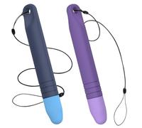 MoKo Penna Stilo per Bambini, 2 PZ Penna per Tablet in Silicone, Stilo per Touchscreen, Matita Universale Compatibile con iPad, iPhone, Tablet, Kindle Fire e Altri Dispositivi Touch Screen, Blu+Viola