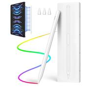MoKo Penna Stilo Wireless per iPad, Penna Capacitiva Ricarica Type C per iPad Tablet, Rifiuto di Palmo, Penna Touch Stylus per 2022 iPad Pro 12.9"/11", iPad Air 5a/4a/3a, iPad mini 6a/5a, iPad 10a/9a