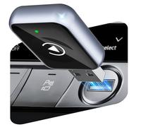 MoKo per Adattatore Wireless Apple Carplay 2025, Connessione Automatica Veloce, Nessuna Latenza, Plug & Play, Bluetooth 5.3 e WiFi 6, Mini Adattatore Wireless Car Play per iPhone 6~16 e Auto 2015+