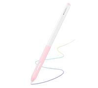 MoKo per Apple Pencil Pro Custodia, Apple Pencil 2a Gen. Custodia in silicone, Cover Protettiva Trasparente Custodia Compatibile solo con iPad Pencil Pro e 2a Gen., Sakura Rosa