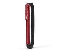 MoKo Portapenne per Apple Pencil Pro, 1a/2a gen, USB-C, Pelle PU per iPad Pencil con fibbia e fascia elastica da attaccare alla custodia dell'iPad, Vino Rosso