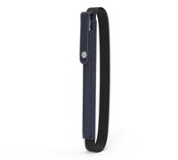 MoKo Portapenne per Apple Pencil PRO, Apple Pencil 1a/2a Gen, Apple Pencil (USB-C), Pelle PU per iPad Pencil con Fibbia e Fascia Elastica da attaccare alla Custodia dell'iPad, Indaco