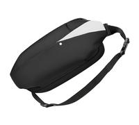 MoKo Sling Bag per Switch 2, Grande Marsupio Impermeabile Uomo con Cinturino Regolabile, Borsa a Tracolla e Petto Multi-Tasche per Viaggio, Corsa, Escursionismo, Ciclismo, Nero