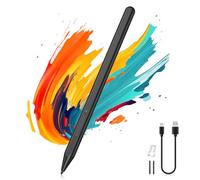 MoKo Stylus Pen per Microsoft Surface Pro 12/11/10/9/8/X/7+/6/5/4, Go 4/3/2/1, Laptop/Studio/Book,eReader Kobo, ASUS VivoBook Flip 14,Pulsante Cancellatore,1024 Livelli di Pressione,Rifiuto del Palmo