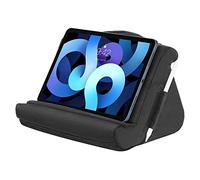 MoKo Supporto per Tablet da 4,7"-12,9", Cuscino Supporto per Tablet Compatibile con Galaxy Tab S9/S9+, iPad 10,2 2022/iPad Air 5 4 3/iPad PRO, iPhone 13 PRO Max, E-Reader, Supporto in Spugna, Nero