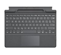 MoKo Tastiera Bluetooth Spagnola Ñ con Touchpad per Microsoft Surface PRO 11/ PRO 10/ PRO 9/ PRO 8/ PRO X, Tastiera QWERTY Layout Wireless Type Cover con Supporto per Penna (Senza Ricarica), Grigio
