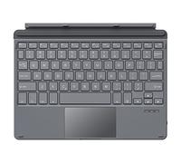 MoKo Tastiera Inglese(QWERTY) per Microsoft Surface Go 4 2023/Go 3 2021/ Go 2 2020/Go 2018, Tastiera Bluetooth Wireless per Tablet PC con Cavo Micro-USB e Batteria Ricaricabile Integrata, Grigio