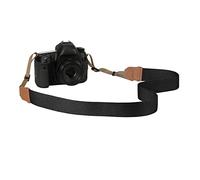 MoKo Tracolla Fotocamera, Tracolla Videocamera in Cotone con Fibbie Regolabili, Accessori Fotocamere, Videocamere Dim da 90 a 158 cm Tracolla per Fotocamere, Videocamere - Nero