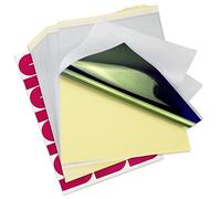 MOKOHOA - 100 fogli di carta termica per stencil a 4 strati, formato A4, trasferimento a lunga durata e facile applicazione
