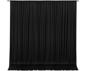 MoKoHouse Tende nere da 3 m x 2,4 m, per sfondo di Halloween, tessuto spesso e solido, 2 pannelli, 1,5 x 2,4 m