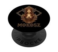 Mokosh Dea della Terra Slava Dea Madre Pagana Divinità Folk Art PopSockets PopGrip Adesivo