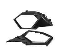 Mokuo Copertura laterale anteriore in fibra di carbonio per moto adatta per Honda Grom msx125 SF 2017-2020 parti del kit carenatura