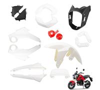 Mokuo Kit Carenatura Moto Compatibile con Honda Grom MSX 125 2013-2016 Bianco