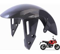 Mokuo Parti carenatura Motorcyle, parafango anteriore in materiale ABS compatibile con Honda Grom Msx 125 SF 2021-2024, colore fibra di carbonio