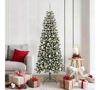 Mokuyary Albero di Natale artificiale con 300 LED verde, 76 x 76 x 180 cm, facile da montare, per soggiorno, casa e feste, tipo 1