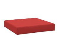 Mokuyary Cuscino per pallet, rosso, 60 x 60 x 9,5 cm, in tessuto Oxford per terrazza, giardino, balcone