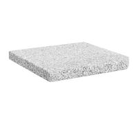 Mokuyary Piastra di peso quadrata per ombrellone granito 25 kg grigio piedi base ombrellone per terrazza piscina patio giardino ristorante