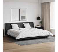 Mokuyary Piumino invernale con Cuscino 3 pezzi Bianco Microfibra Piumone Confortevole per Letto, Camera, Hotel -Y 3377816