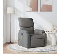 Mokuyary Poltrona da massaggio reclinabile Grigio scuro Tessuto Poltrona Relax Sedia per Relax, Soggiorno, Casa, Ufficio, Camera da Letto -F 33734231