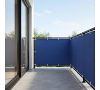 Mokuyary Schermo Privacy per Balcone 150x400 cm Giardino K | Parabrezza vista per balcone, protezione antivento per giardino esterno terrazza