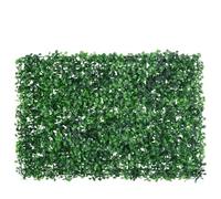 Mokuyary Set di 24 siepi artificiali, colore verde, 40 x 60 cm, per giardino, decorazione esterna