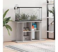 Mokuyary Sonoma - Supporto per acquario, 100 x 40 x 60 cm, in legno di ingegneria, mobile per acquario con scomparti, supporto per serbatoio di rettili, armadio portaoggetti per soggiorno