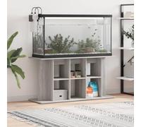 Mokuyary Sonoma - Supporto per acquario, 120 x 40 x 60 cm, in legno di ingegneria, mobile per acquario con scomparti, supporto per serbatoio di rettili, armadio portaoggetti per soggiorno
