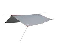Mokuyary Telone da campeggio grigio e arancione, 500 x 294 cm, impermeabile, telo per tenda protezione solare per esterni, campeggio, escursionismo, amaca 94672