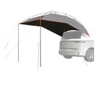 Mokuyary Tenda da Auto Grigio e Arancione Impermeabile Rifugio Auto Esterno Tenda da Garage per Picnic Escursionismo, Escursionismo, Trekking -G