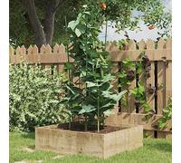 Mokuyary Tubi di Estensione, Pali da Giardino, Tutor per Piante Supporti Piante Giardino con 3 Anelli 5 pz Acciaio Verde 75 cm