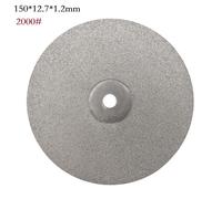 Mola 6\" Flat Grit80-3000 Lap Lapping Wheel Disco Rivestito Utile