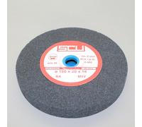 MOLA A DISCO ABRASIVA IN ELETTROCORINDONE 150X20X16 PER ACCIAIO FERRO E GHISA