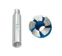 Mola a forma di ciotola da 2,5 cm per uso bagnato e asciutto, efficiente per calcestruzzo e pietra (con asta da 40 mm)