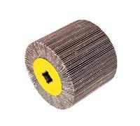 Mola a tamburo for levigatura, lucidatura e sbavatura 40-320, 120 * 100 * 19 mm, spazzola a lamelle for carta abrasiva, 1 pz.(60)