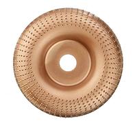 Mola a Tazza Diamantata 125 millimetri di legno Shaping Disco carburo tungsteno scultura Disc Grinder mola abrasiva disco abrasivo rotante strumento for smerigliatrici angolari(100mmx16mm,Rose Gold)