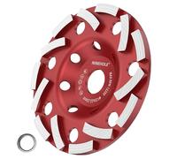 Mola a Tazza Diamantata 125 x 22,2 mm, Smerigliatrice a Tazza Diamantata Per Pietra, Gesso, Calcestruzzo, Mattoni, Muratura, Pietra Pomice
