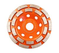 Mola a Tazza Diamantata 125mm- BRSCHNITT Disco Abrasivo Diamantato per Cemento, Calcestruzzo, Pietra, Muratura, Mattoni.