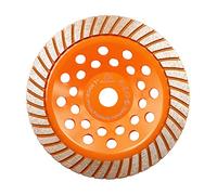 Mola a Tazza Diamantata 180mm - BRSCHNITT Disco per smerigliatrice diamantata in cemento,marmo,pietra,granito per smerigliatrice angolare,con filettatura M14