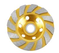 Mola a tazza diamantata, mola diamantata, disco for intaglio del legno, disco for smerigliatura, disco for smerigliatura in ceramica, utensili rotanti elettrici(100mm gold)