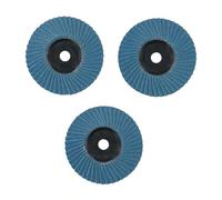 Mola abrasiva, 3 dischi lamellari piatti da pollici, mole abrasive 75 mm, professionali for il taglio del legno, levigatura smerigliatrice angolare(40)