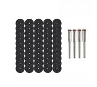 Mola abrasiva, 5-100 pezzi di dischi abrasivi da taglio 32 mm con mandrini, mole abrasive, accessori for utensili rotanti for il dei metalli, lame for seghe(54pcs Set)
