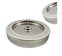 Mola abrasiva CBN grana 80/160/400/1000, for di affilatura T4 T7 T-8 200 mm 250 mm, albero da 12 mm, larghezza 38/50 mm(200mm 400Grit Round)