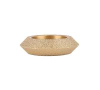 Mola abrasiva diamantata brasata sotto vuoto con foro da 20 mm, diametro 75 mm, una varietà di forme, utensili for mole abrasive con disco diamantato, smusso 45°, 10 mm(V Shape 20mm)