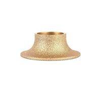 Mola abrasiva diamantata brasata sotto vuoto con foro da 20 mm, diametro 75 mm, una varietà di forme, utensili for mole abrasive con disco diamantato, smusso 45°, 10 mm(Bullnose 25mm)