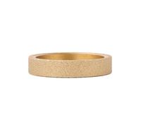 Mola abrasiva diamantata brasata sotto vuoto con foro da 20 mm, diametro 75 mm, una varietà di forme, utensili for mole abrasive con disco diamantato, smusso 45°, 10 mm(Straight Flat 15mm)