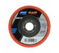 Mola abrasiva in tessuto non tessuto NORTON RAPID BLEND BLAZE da 125 mm