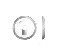 Mola abrasiva monofacciale in diamante CBN for acciaio rapido, punte da trapano in acciaio bianco HSS, diametro 100 mm x foro 20 mm, 100#(100Dx20H V45)