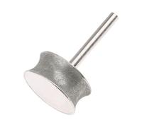 Mola abrasiva per smerigliatrici angolari, con gambo da 6 mm, mola abrasiva concava diamantata per pietra, ceramica, vetro fine, sabbia fine, 25 mm