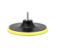 Mola abrasiva, Piastra di lucidatura con supporto autoadesivo da 3-7 pollici adattatore filettato 10/14 mm, smerigliatrice angolare, disco levigatore, strumento(6inch M14)
